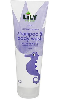 LILY OF THE DESERT: Lavender Shampoo/Body Wash - Kids 8 oz