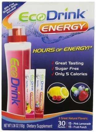 LILY OF THE DESERT NUTRITION: EcoDrink Fruit Punch Stick Packets 24 ct