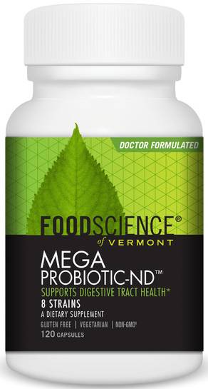 FOODSCIENCE OF VERMONT: Mega Probiotic 120 vegicaps