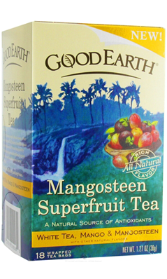 GOOD EARTH TEAS: Superfruit Tea Mangosteen 18 bag