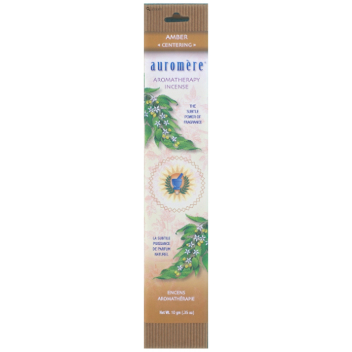 AUROMERE: Aromatherapy Incense Amber 10 g