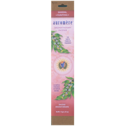 AUROMERE: Aromatherapy Incense Sandal 10 g