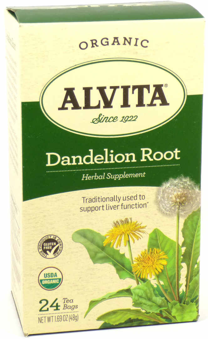 Dandelion Root Tea Organic, 24 bags