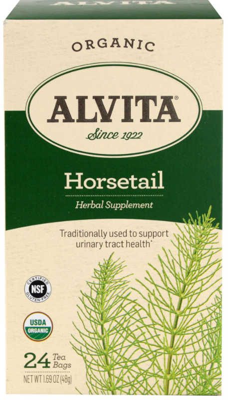 ALVITA TEAS: Horsetail Grass Tea Organic 24 bag