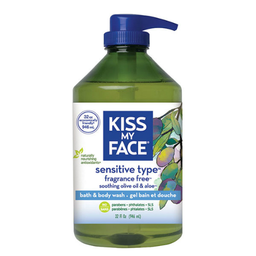 KISS MY FACE: Bath & Body Wash Sensitive Type 32 oz