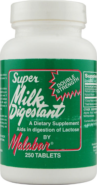 MALABAR: Super Milk Digestant 250 tabs