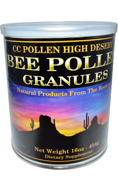 POLLEN GRANULES CAN 16OZ from CC POLLEN INC