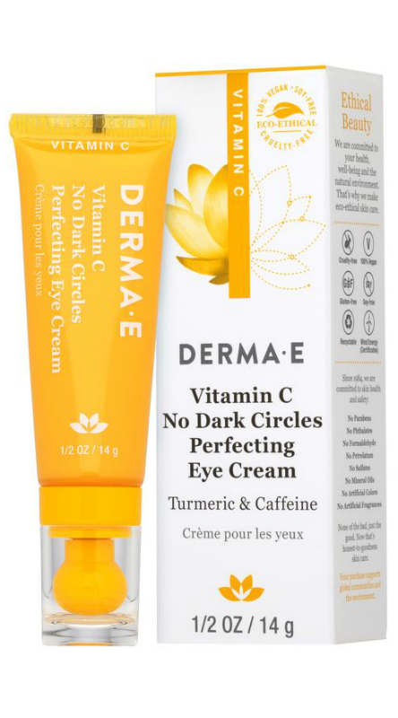 DERMA E.: Vitamin C No Dark Circle Perfecting Eye Cream 0.5 ounce