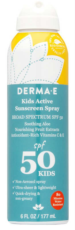 DERMA E.: All Sport Performance Sunscreen Spray SPF 50 6 ounce
