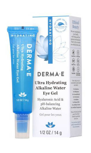 DERMA E.: Ultra Hydrating Alkaline Eye Gel 0.5 ounce