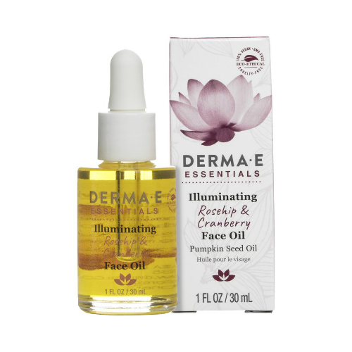 DERMA E: Illuminating Rosehip and Cranberry Face Oil 1 oz