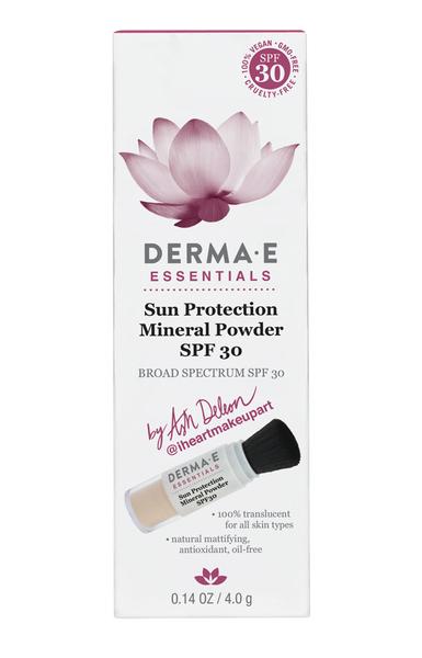 DERMA E: Sun Protection Mineral Powder SPF by Ash Deleon 0.14 oz