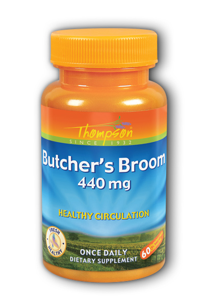 Thompson Nutritional: Butcher's Broom 440mg 60ct 440mg