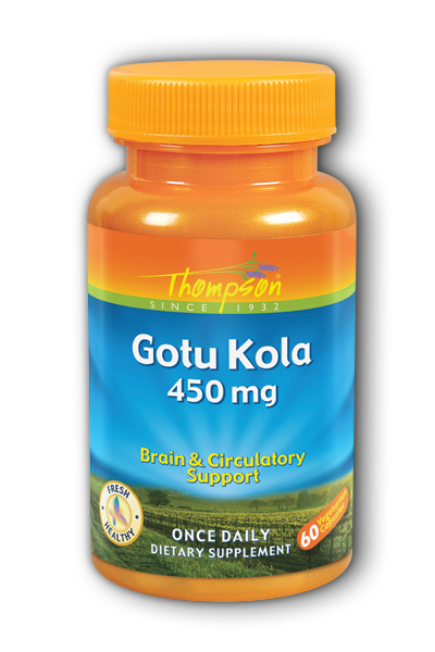 Thompson Nutritional: Gotu Kola 450mg 60ct 450mg