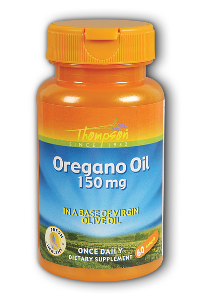 Thompson Nutritional: Oregano oil 150mg 60ct 150mg