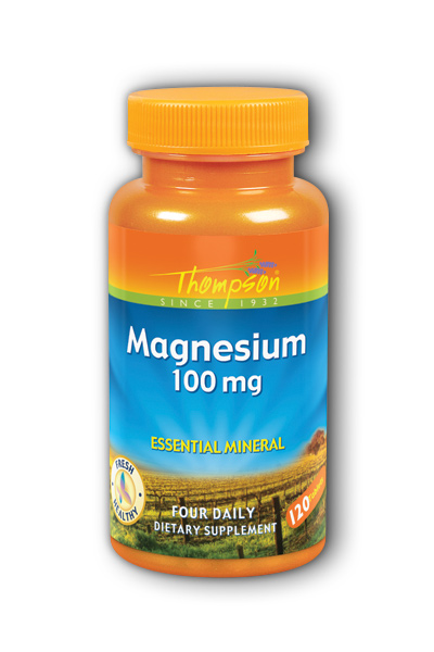 Thompson Nutritional: Magnesium 100mg 120ct 100mg
