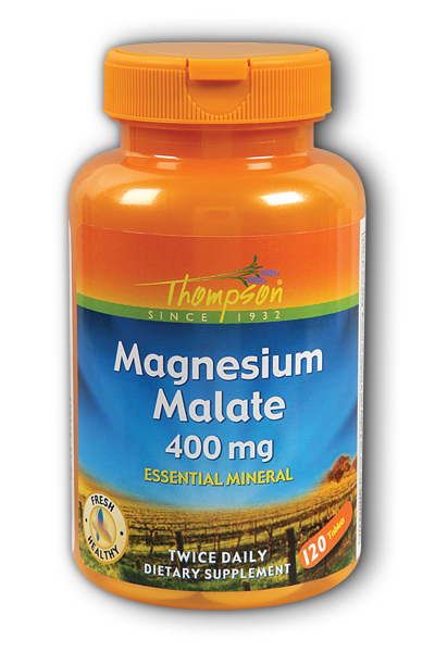 THOMPSON NUTRITIONAL: Magnesium Malate 120 tabs