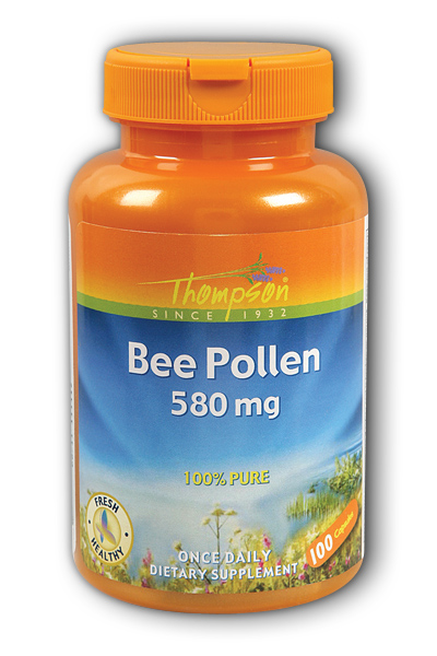 Thompson Nutritional: Bee Pollen 580mg 100ct 580mg