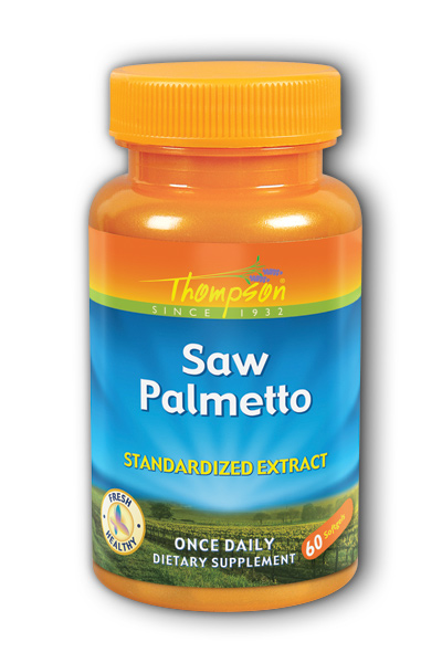 Thompson Nutritional: Saw Palmetto extract 160mg 60ct 160mg