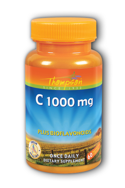 Thompson Nutritional: C 1000 with Bioflavonoids 60ct 1000mg