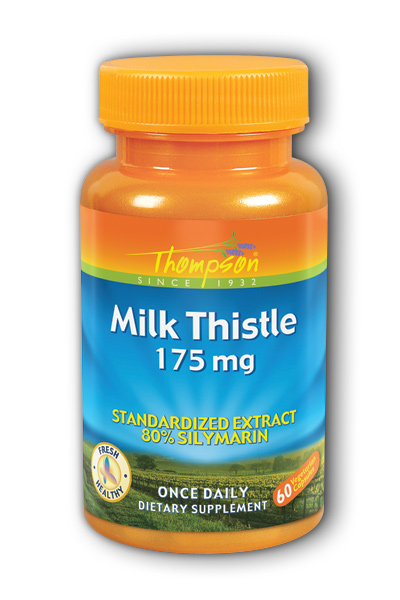 Thompson Nutritional: Milk Thistle extract 175mg 60ct 175mg