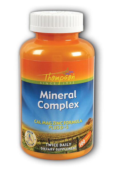 Thompson Nutritional: Complete Mineral Complex 100ct