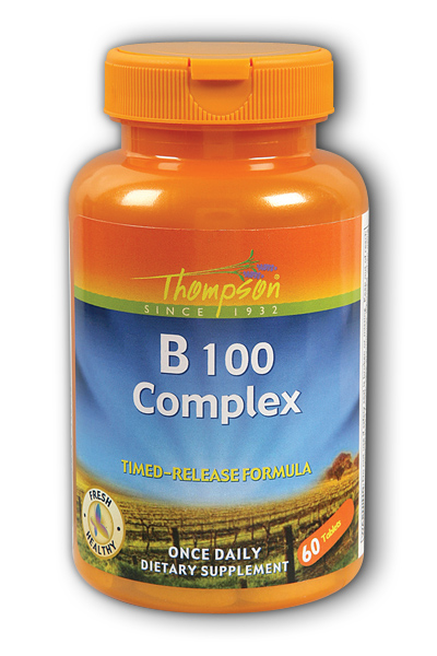 Thompson Nutritional: B 100 Complex 60ct 100mg