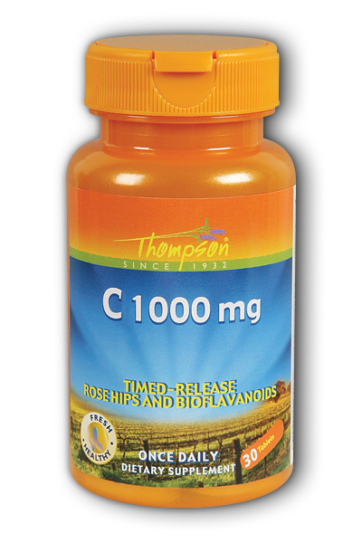 Thompson Nutritional: C 1000 Controlled Release 30ct 1000mg