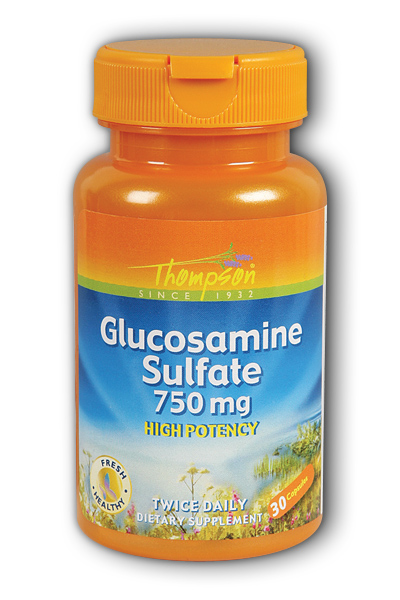 Thompson Nutritional: Glucosamine Sulfate 750 mg 30ct 750mg