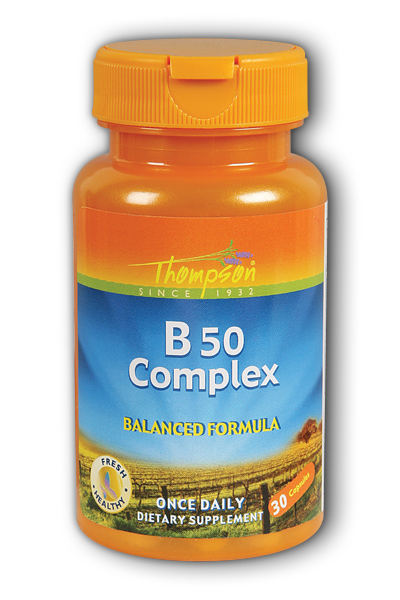 Thompson Nutritional: B Complex 50 30ct