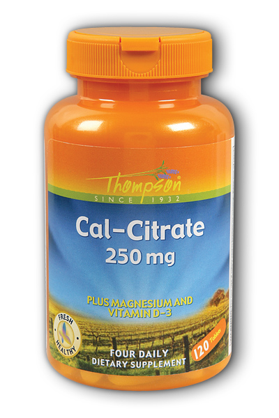 Thompson Nutritional: Cal-Citrate 120ct 250mg