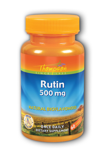 Thompson Nutritional: Rutin 500mg 60ct 500mg