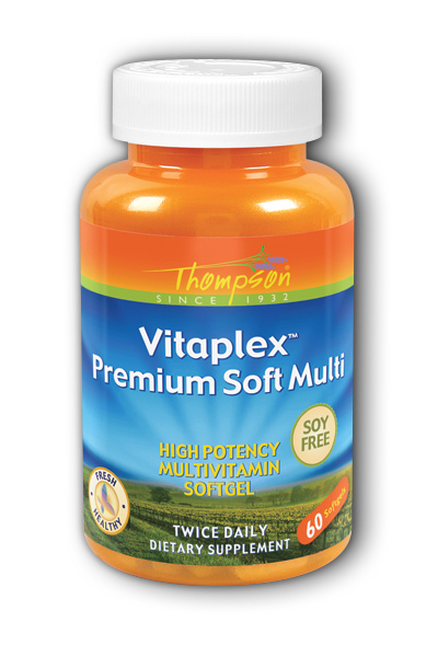 Thompson Nutritional: VitaPlex Premium Soft Multiple 60 sg