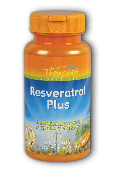 Thompson Nutritional: Resveratrol Plus 30 ct - 75mg