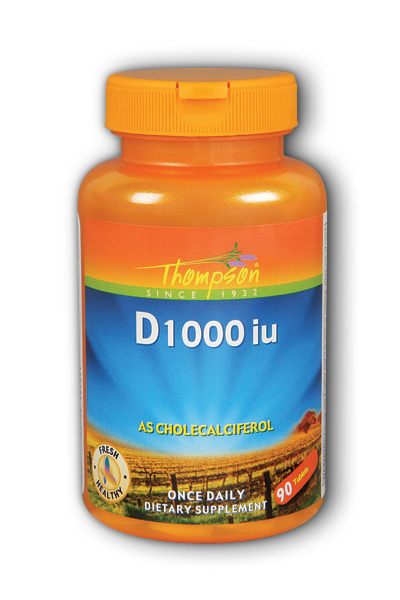 Thompson Nutritional: D Cholecalciferol 1000 IU 90 Tablets