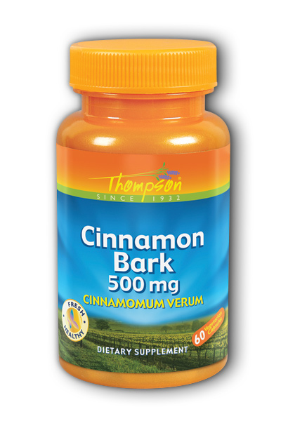 Thompson Nutritional: Cinnamon Bark 500mg 60ct