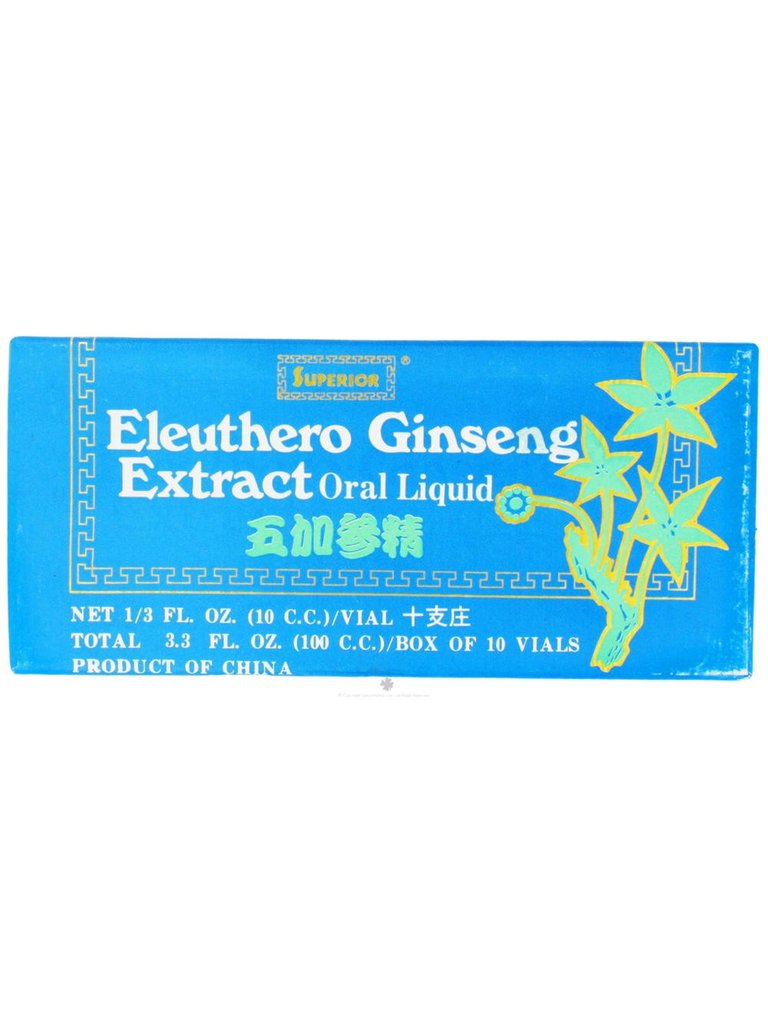 Eleuthero Ginseng Extract 10 vial from SUPERIOR TRADING CO.