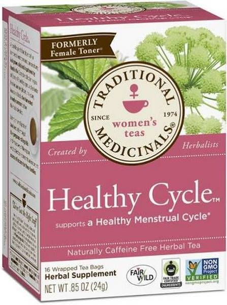 TRADITIONAL MEDICINALS TEAS: Healthy Cycle Tea 16 bags
