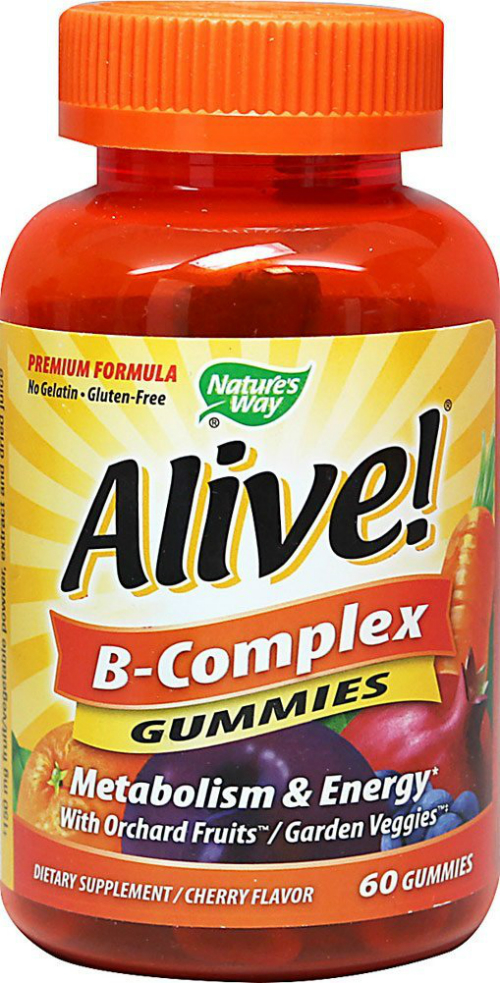NATURE'S WAY: Alive! B-Complex Gummies 60 ct