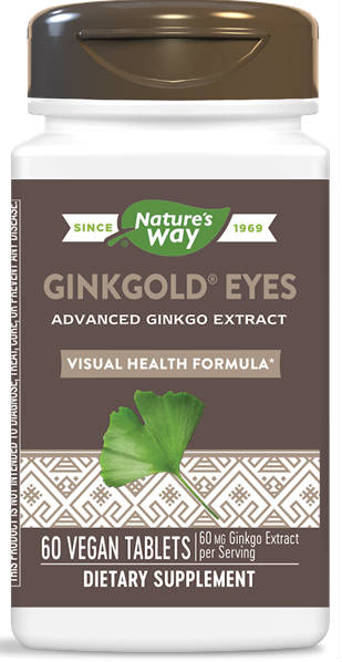 NATURE'S WAY: Ginkgold Eyes 60 tabs