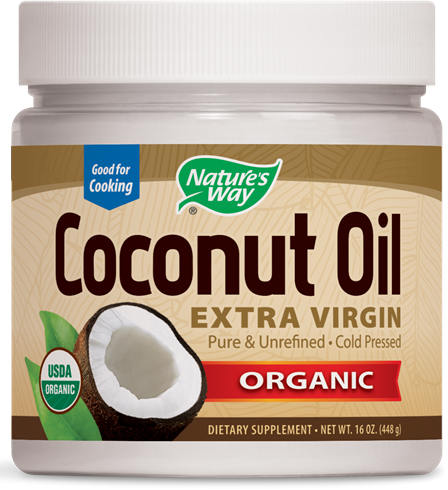 Coconut Oil-Organic Extra Virgin 16 oz from NATURE'S WAY