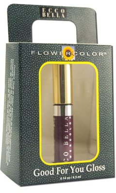 ECCO BELLA: FlowerColor Good For You Gloss Mini Power Cool Deep Plum 0.14 oz