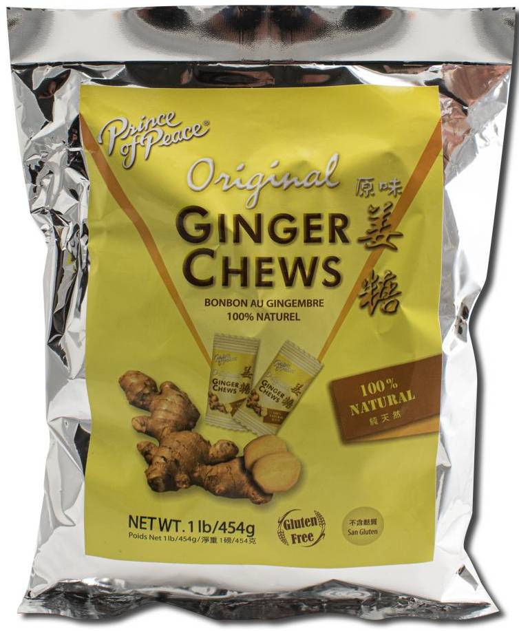 PRINCE OF PEACE: Ginger Chews Original Bulk 1LB