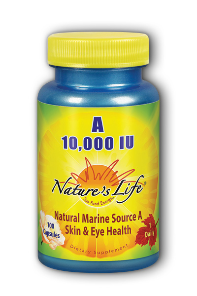 Natures Life: Vitamin A 10,000 IU 100ct