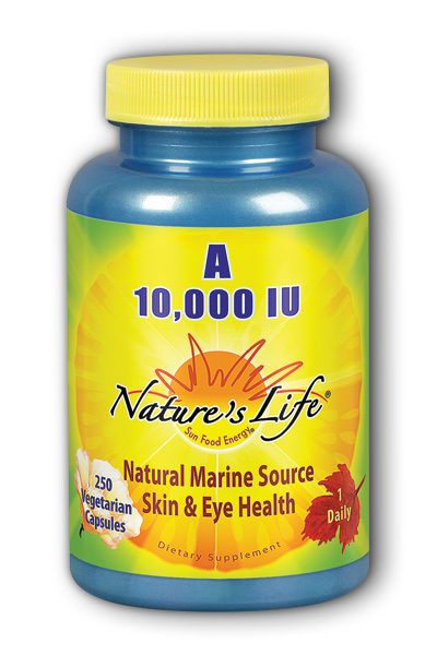 Natures Life: Vitamin A 10,000 IU 250ct