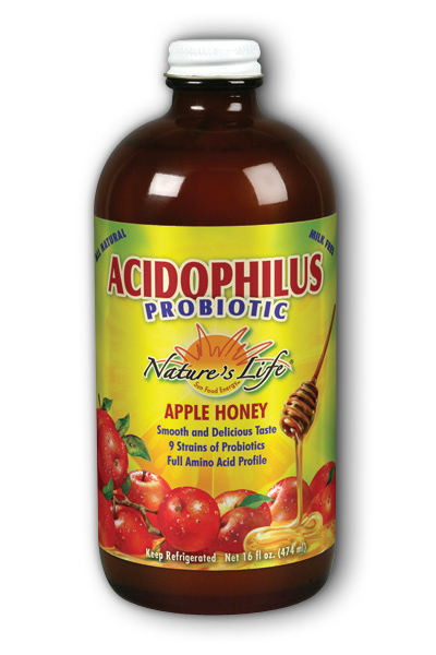 Natures Life: Apple-Honey  Acidophilus 16oz