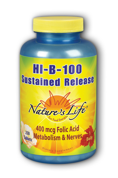 Natures Life: HI-B-100 B-Complex 250 tabs