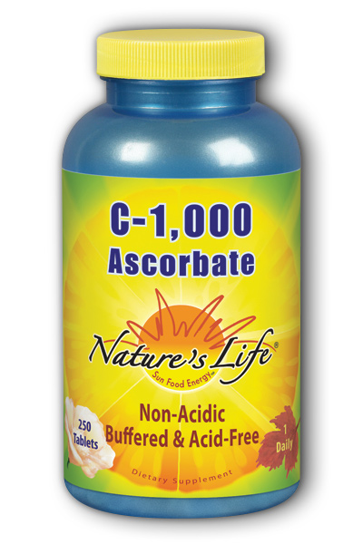 Natures Life: C-1,000 Ascorbate 250ct