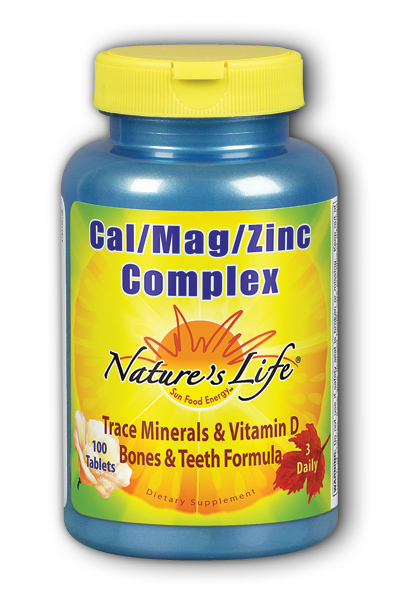 Natures Life: Cal Mag Zinc Complex 100ct