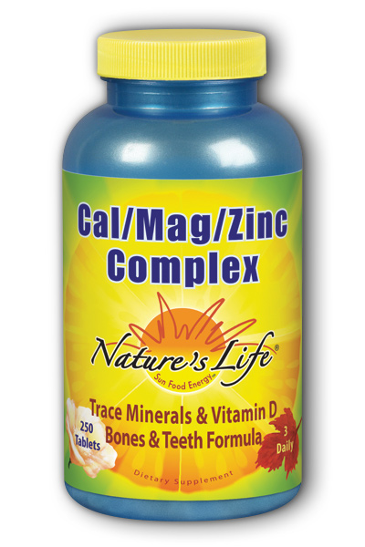 Natures Life: Cal Mag Zinc Complex 250ct